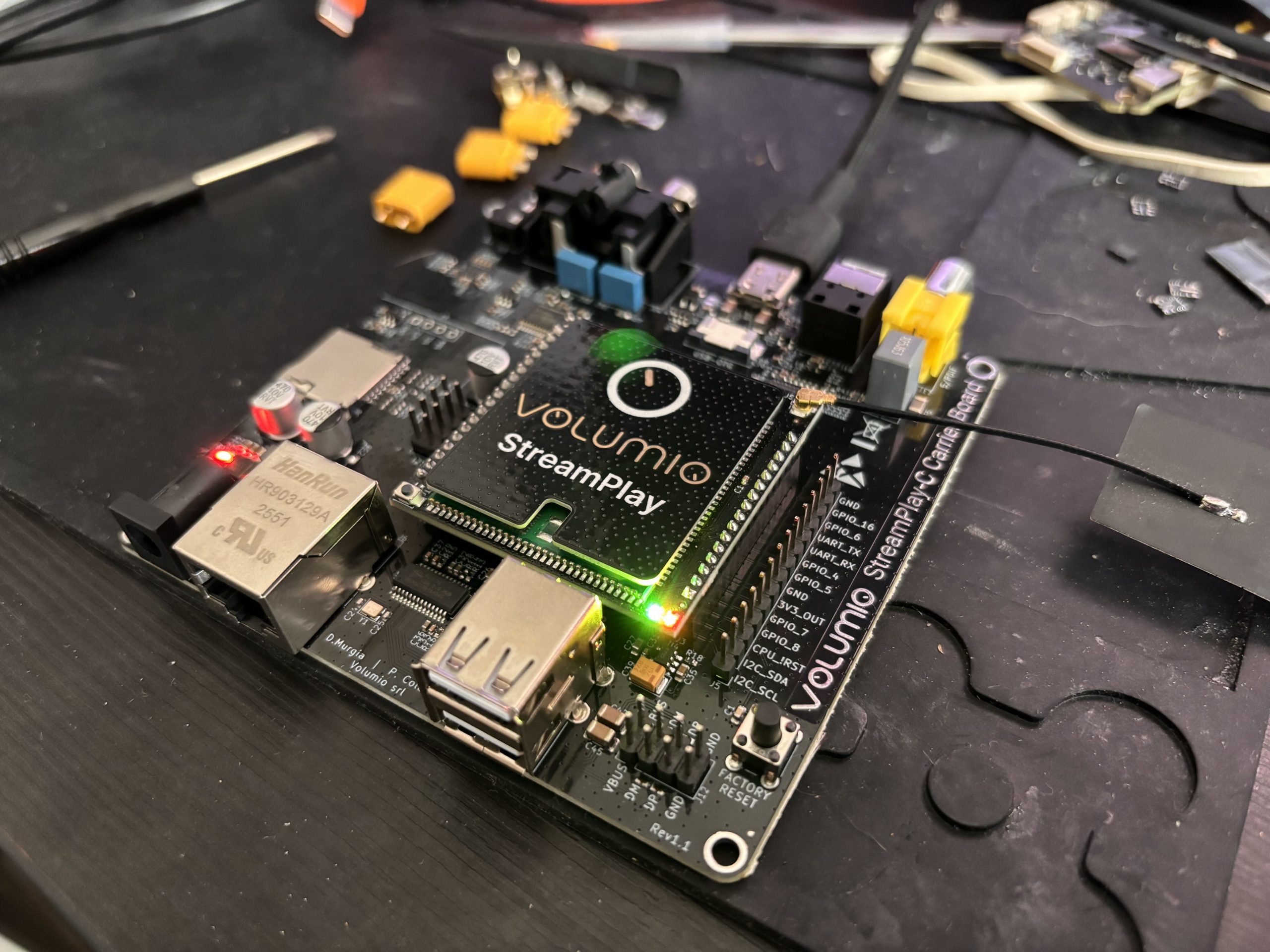 Dev-kit in the lab